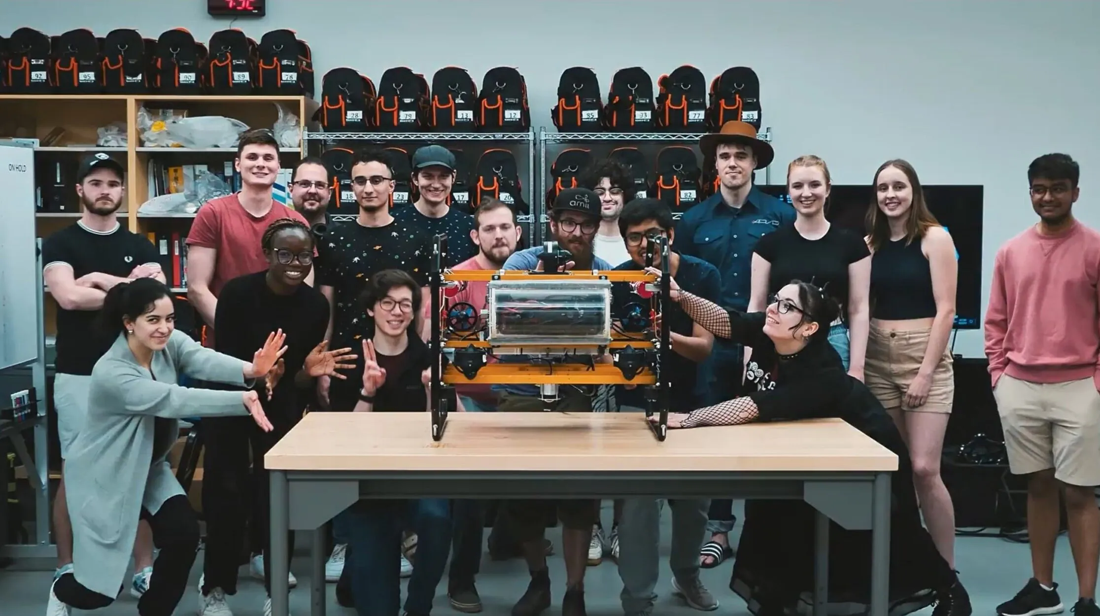 ARVP team at RoboSub competition